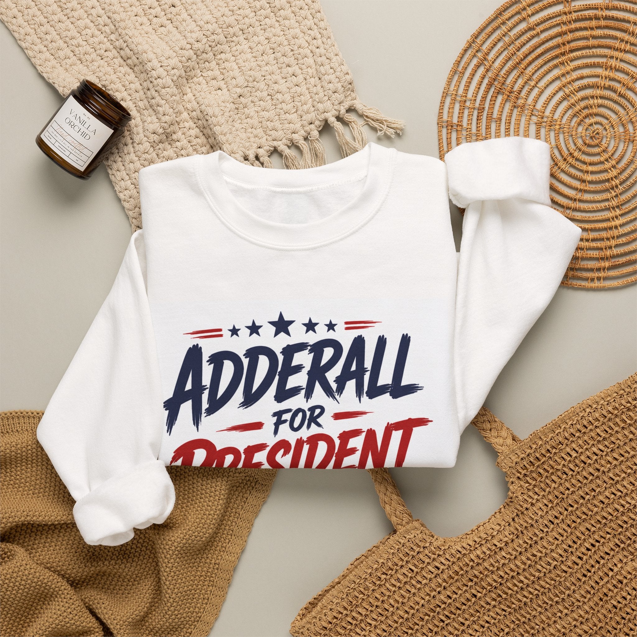 “Keep America Focused” - 4th of July Crewneck Sweatshirt — Patriotic Pullover