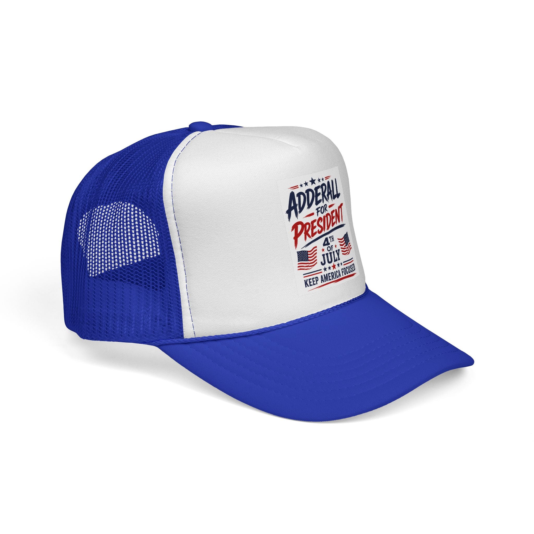 “Keep America Focused” - Funny Patriotic Trucker Hat - 4th of July