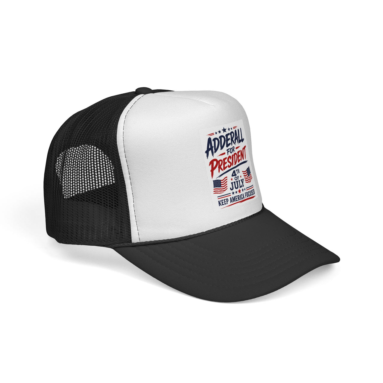 “Keep America Focused” - Funny Patriotic Trucker Hat - 4th of July