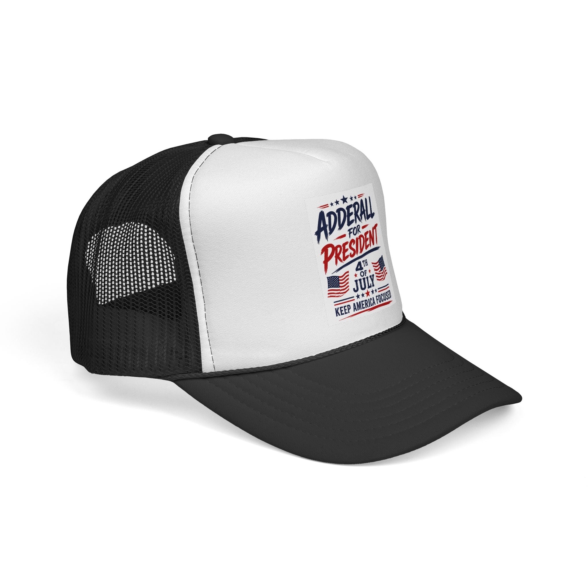 “Keep America Focused” - Funny Patriotic Trucker Hat - 4th of July