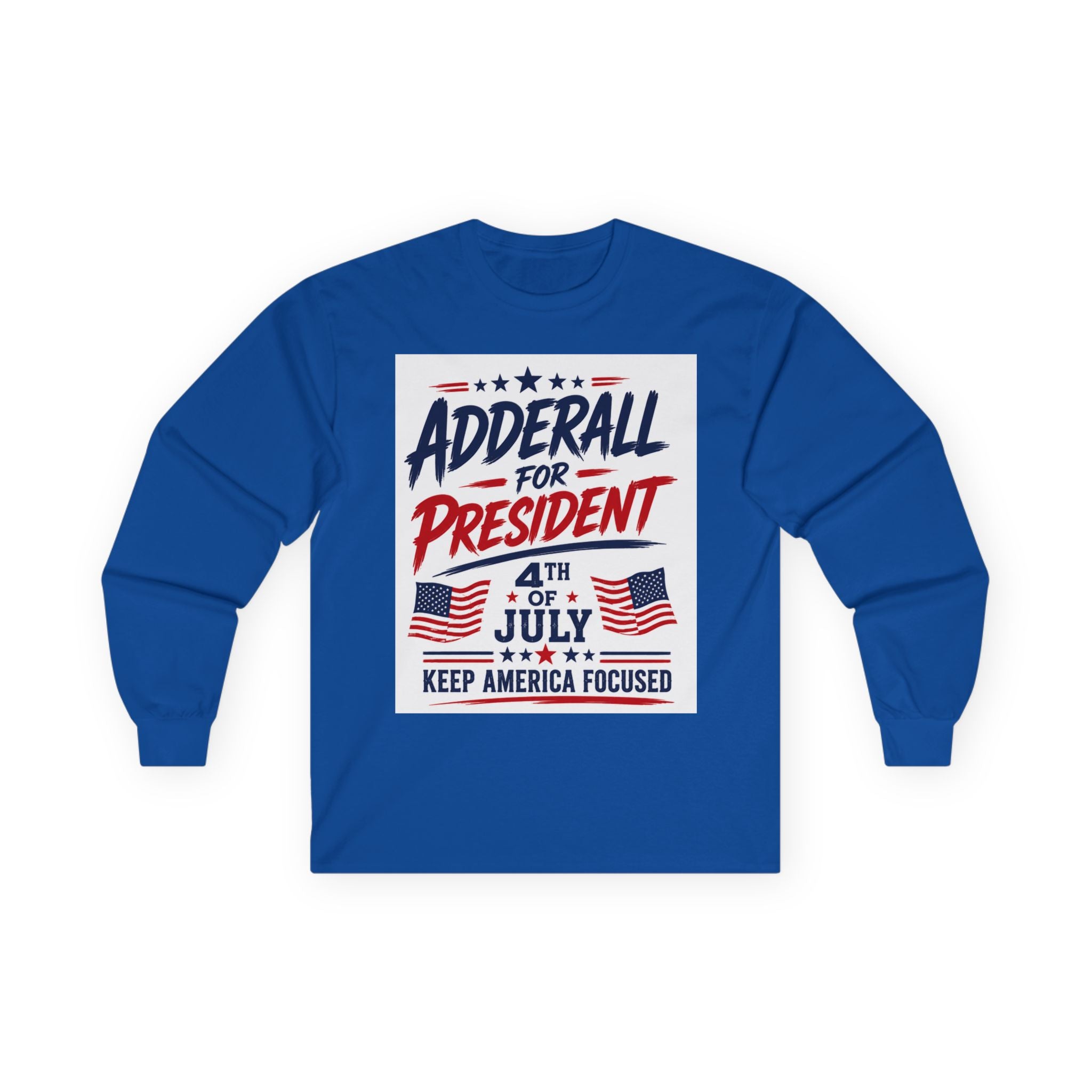 “Keep America Focused” - Funny Patriotic Long Sleeve - 4th of July
