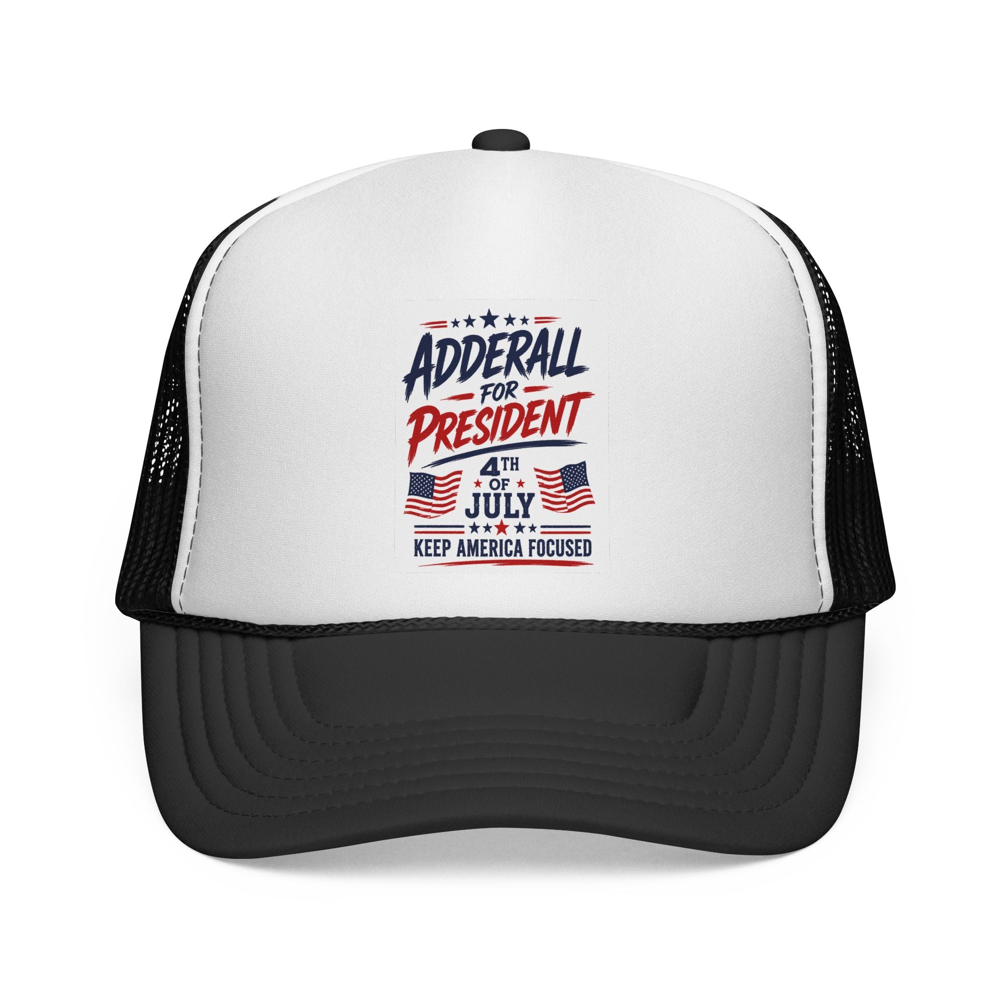 “Keep America Focused” - Funny Patriotic Trucker Hat - 4th of July