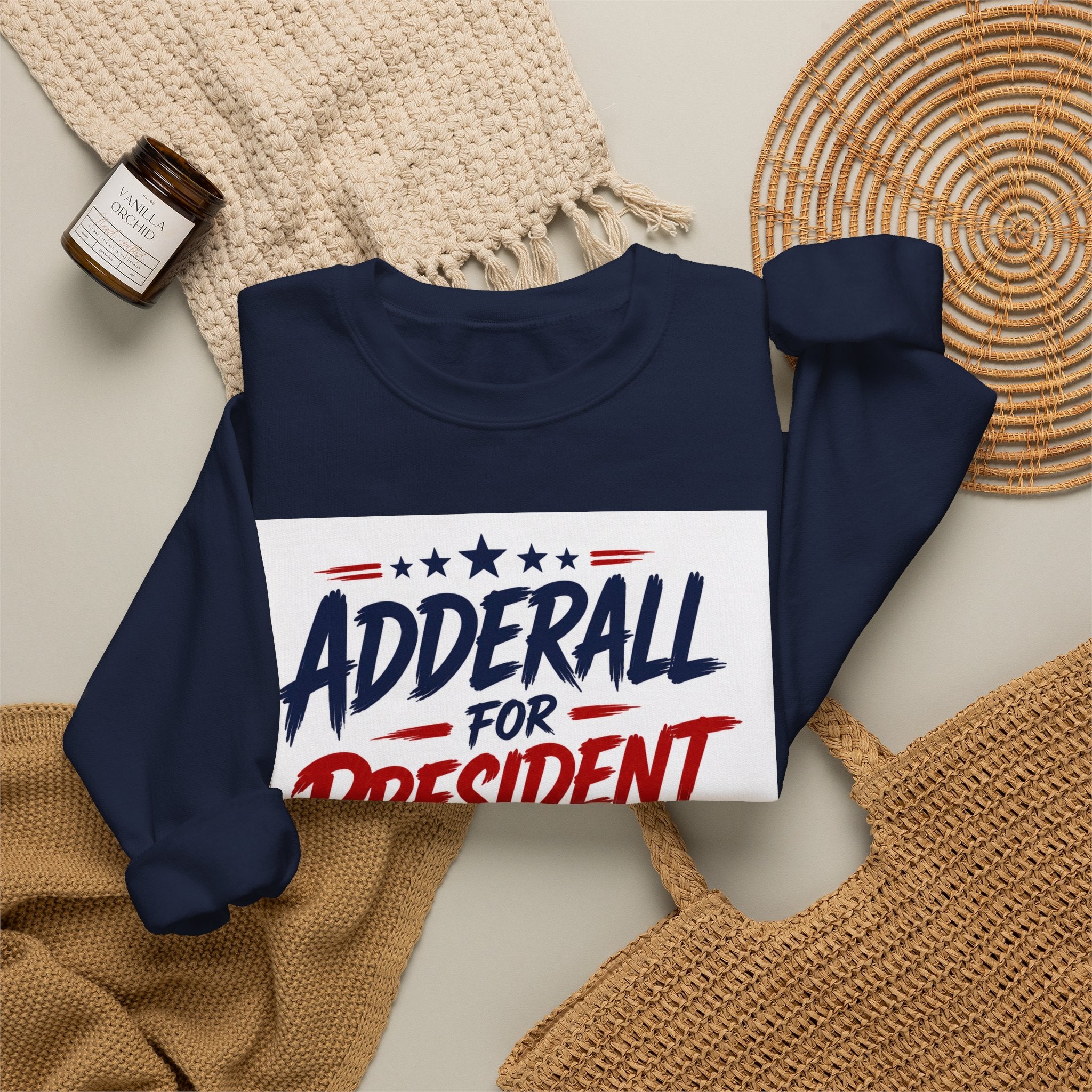 “Keep America Focused” - 4th of July Crewneck Sweatshirt — Patriotic Pullover