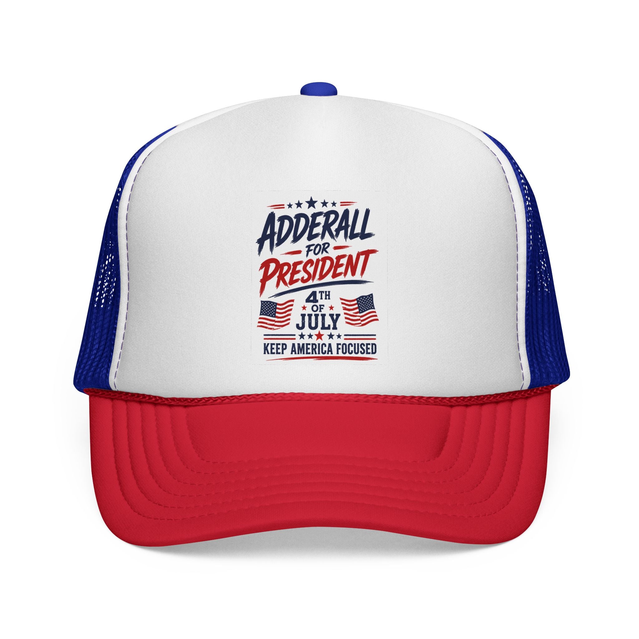 “Keep America Focused” - Funny Patriotic Trucker Hat - 4th of July